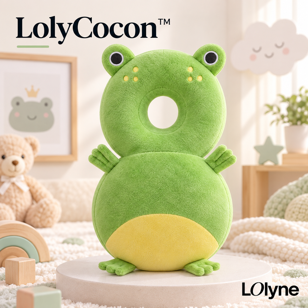 LolyCocon™️ – Coussin protecteur bébé pour les premiers pas