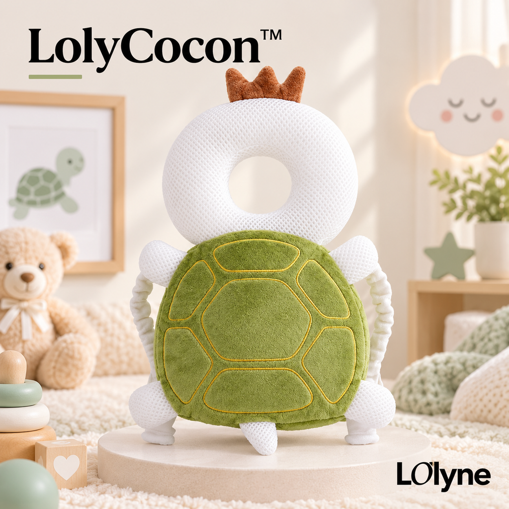 LolyCocon™️ – Coussin protecteur bébé pour les premiers pas