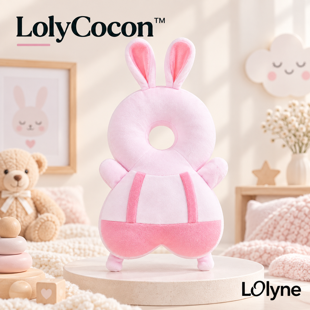 LolyCocon™️ – Coussin protecteur bébé pour les premiers pas