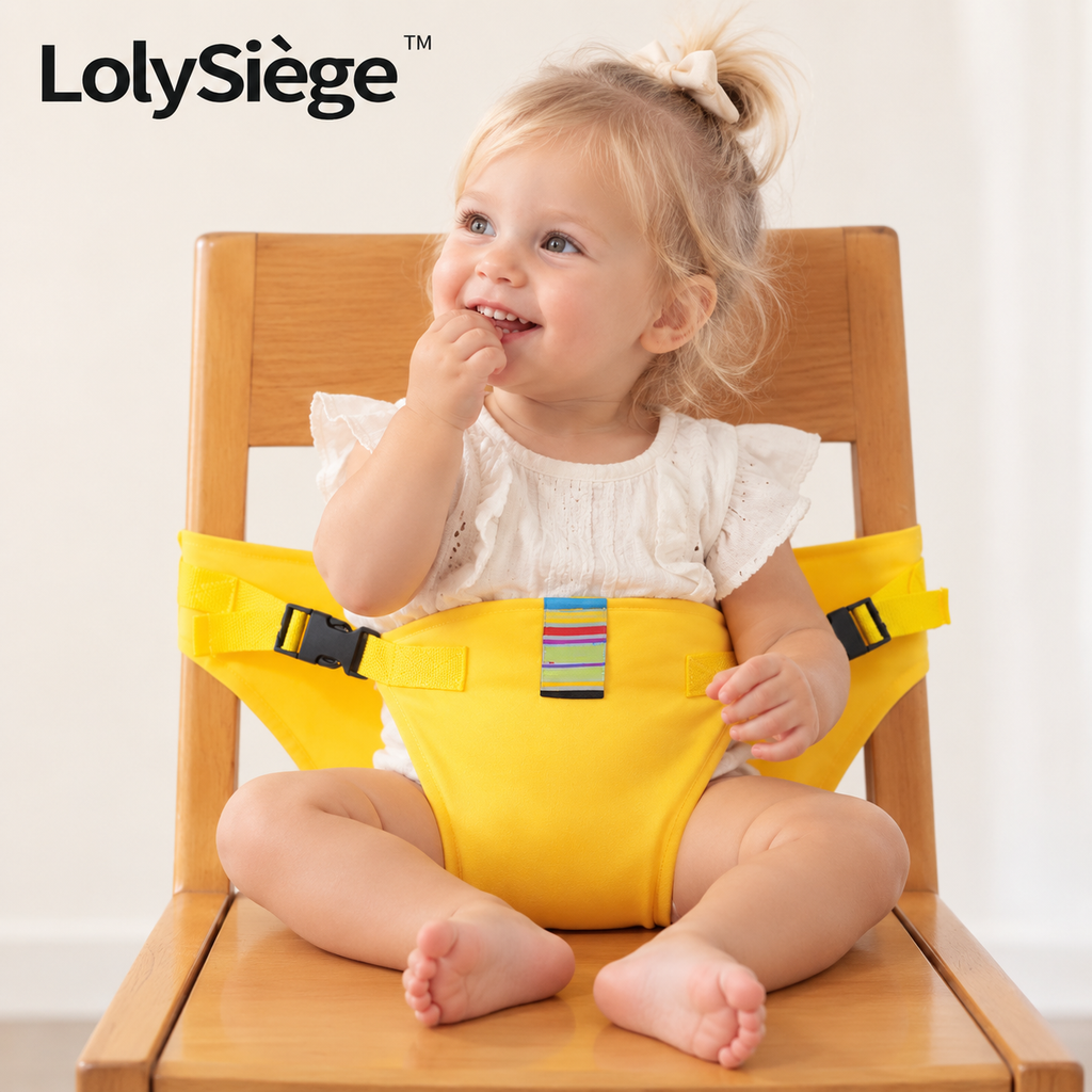 LolySiège™️ – Harnais d’assise portable pour enfant