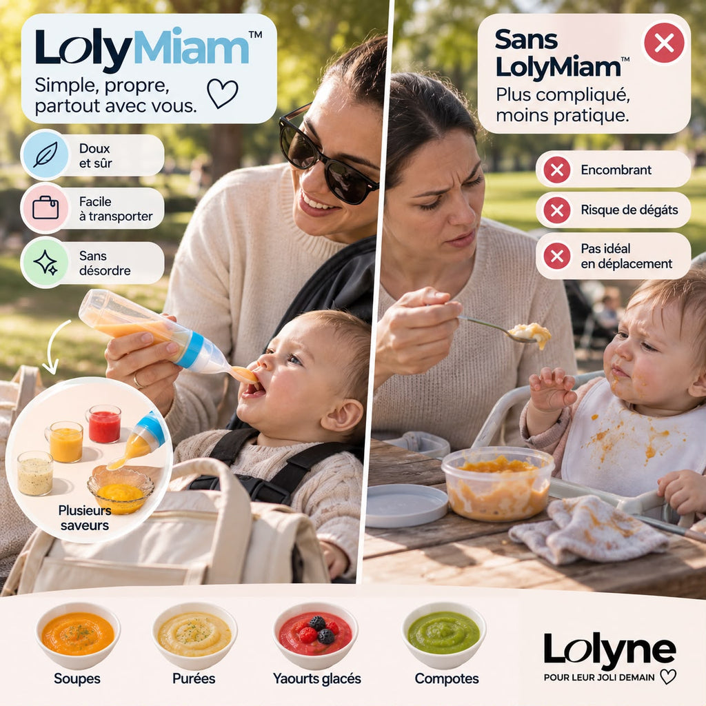 LolyMiam™ – Grignoteuse bébé en silicone